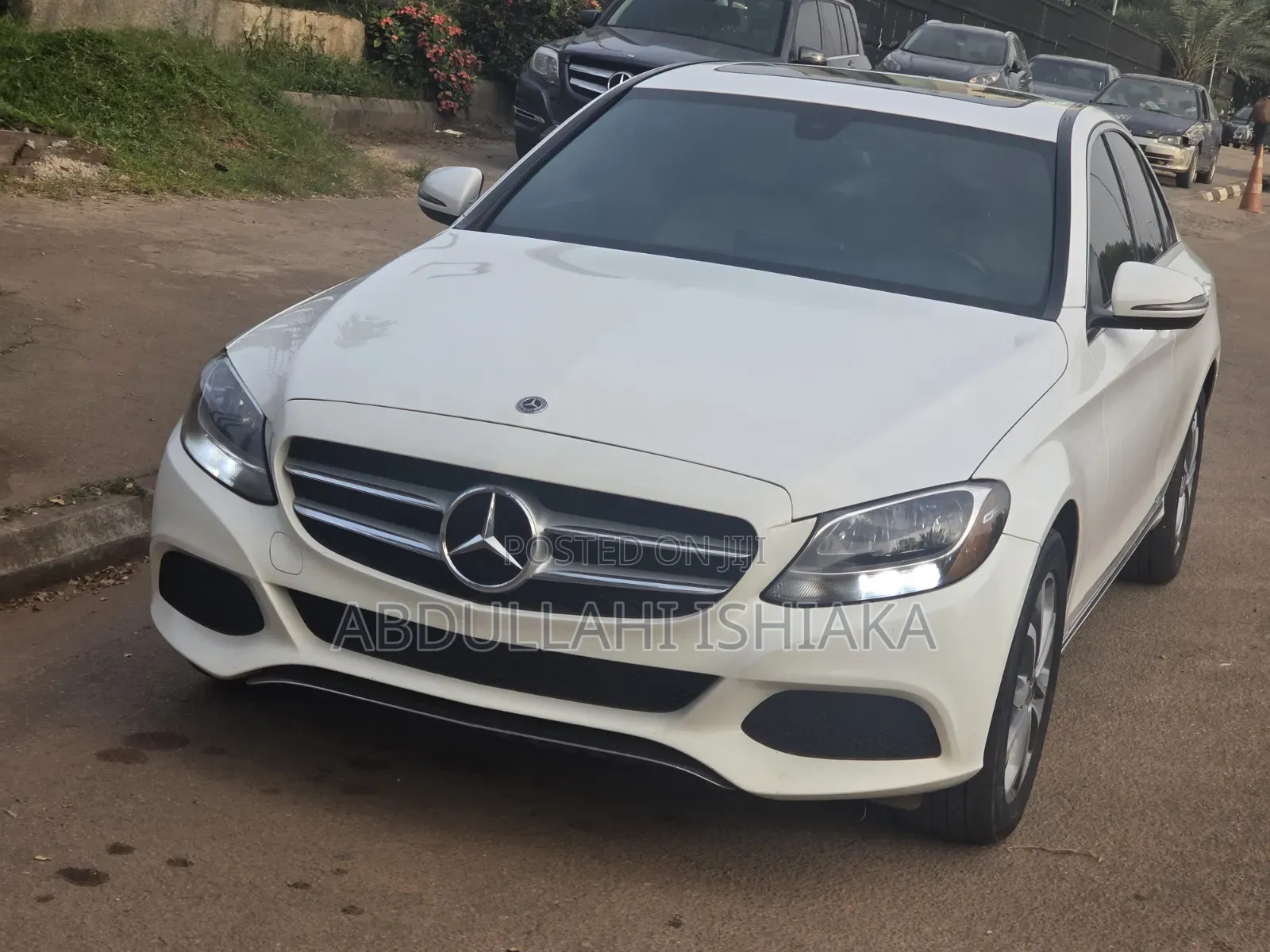 Mercedes-Benz C300 Base C300 AWD 4MATIC Sedan 2018 White