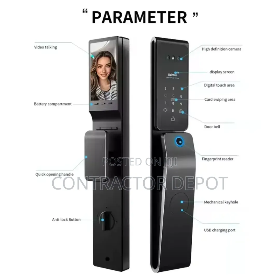 Outdoor Waterproof Tuya Wifi Waterproof Smart Lock