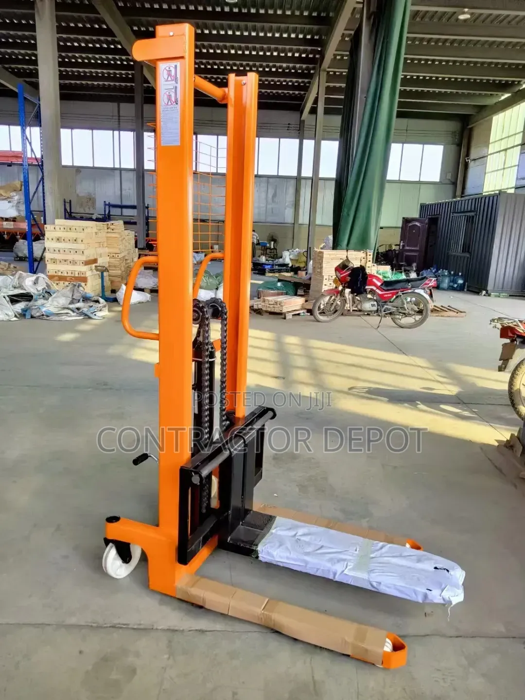 Multifunction Manual Hand Forklift 3ton Hydraulic X 1.6m