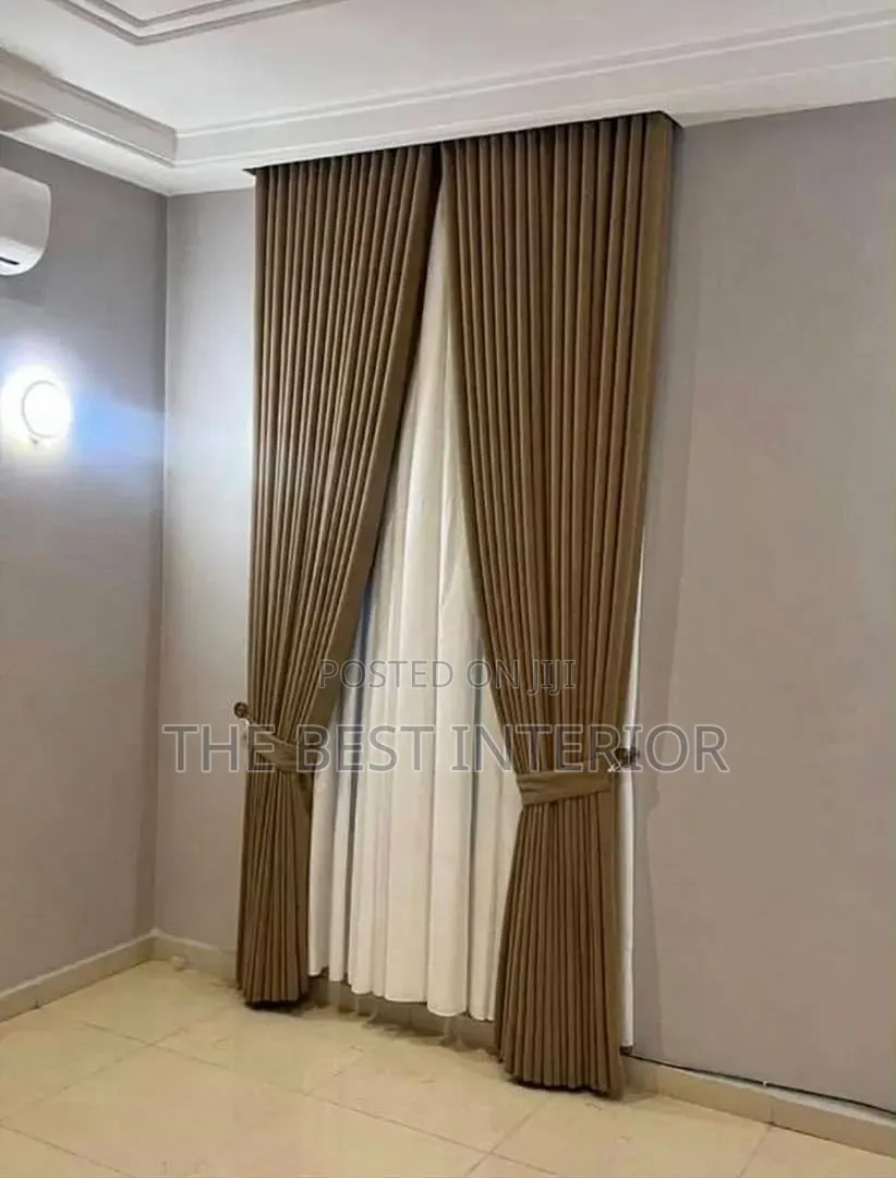  Premium Quality Curtains – Promo Price ₦3,850 Per Yard 