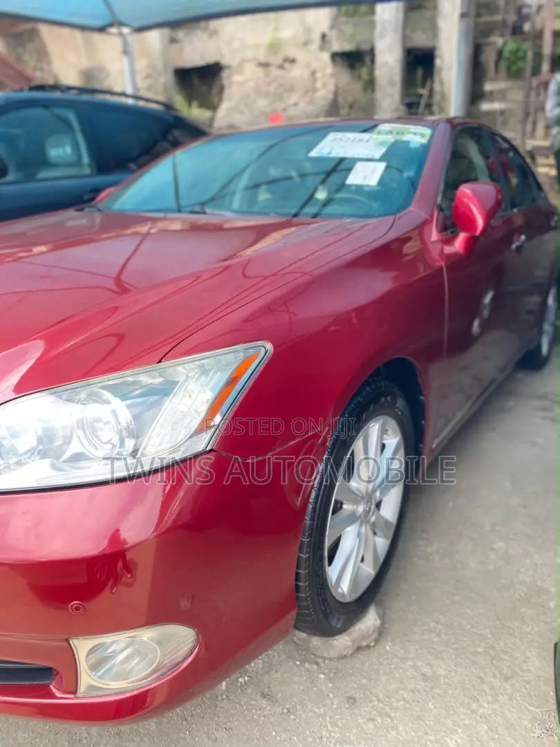Lexus ES 350 2012 Red