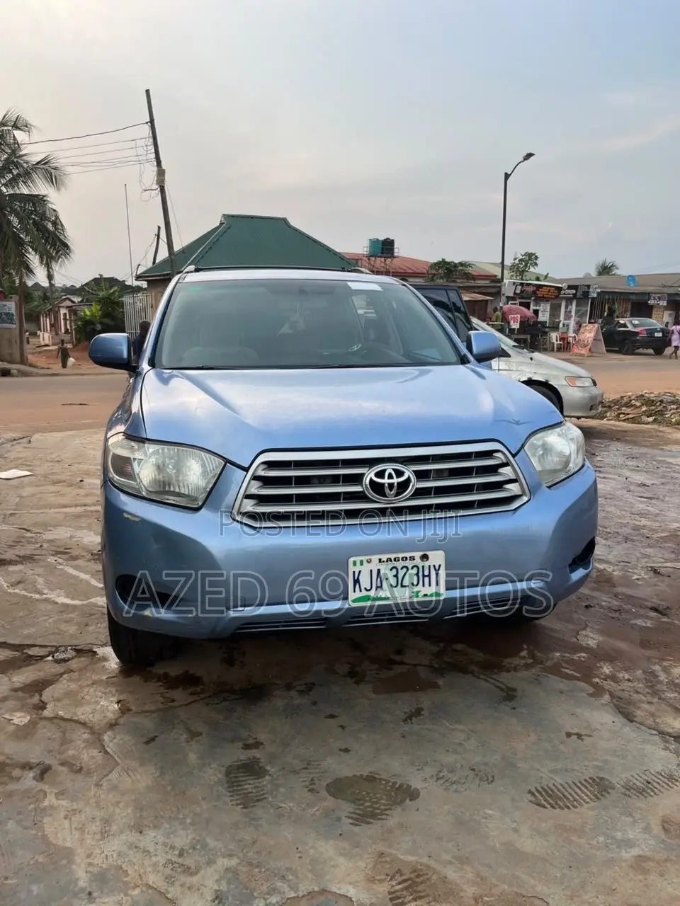 Toyota Highlander 2008 Blue