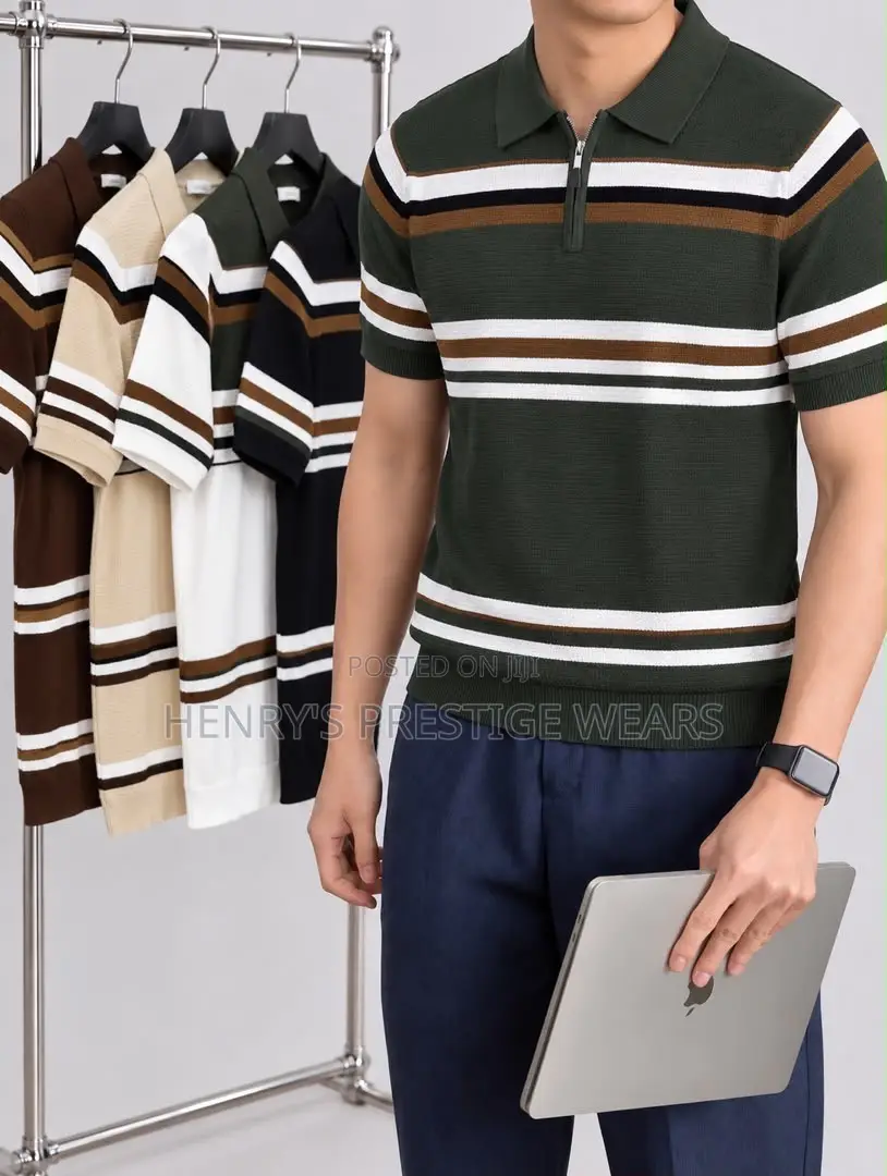 Brand New Men's Striped T-Shirt