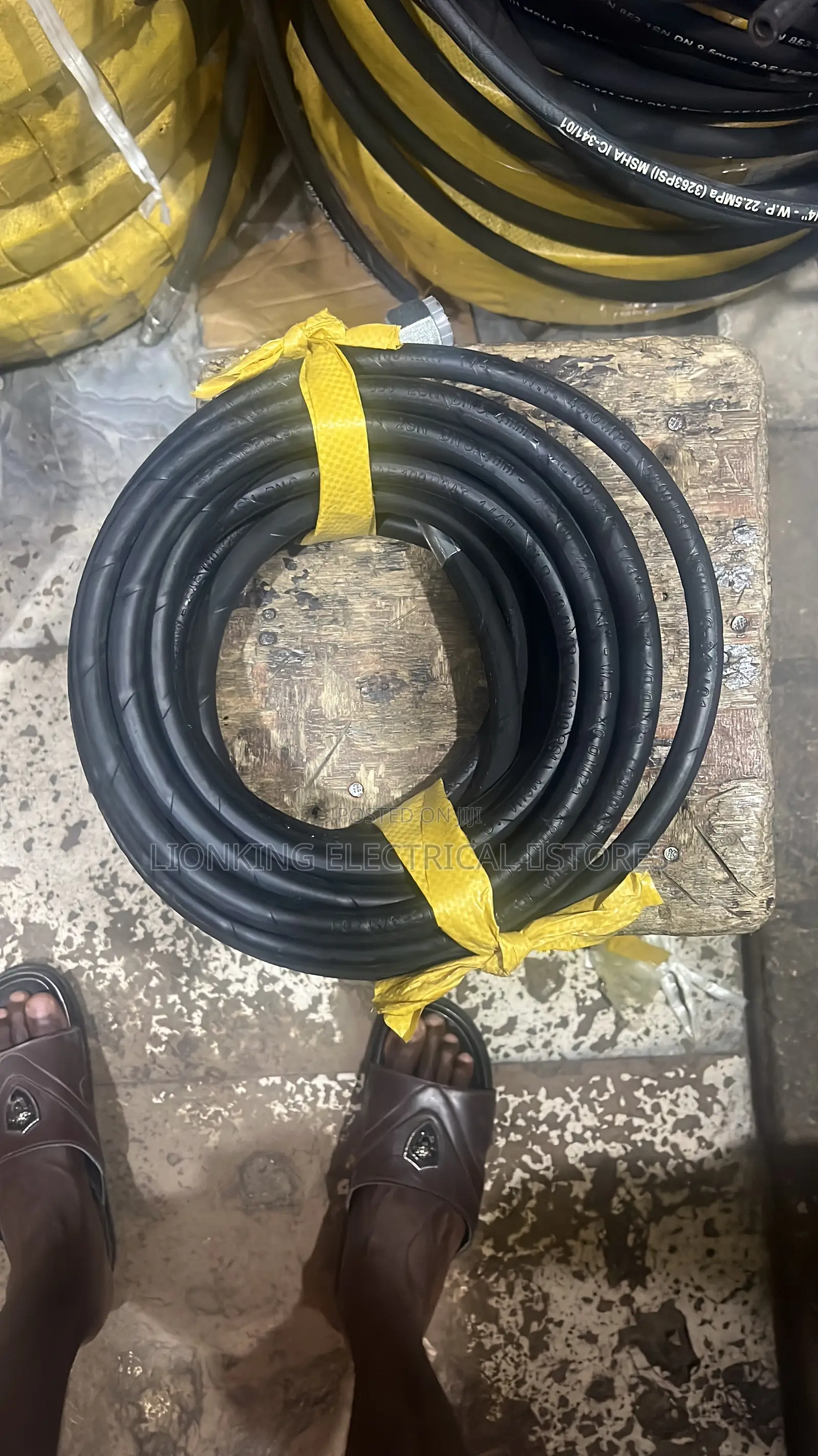 Iron Thread Pressure Hose for Car Wash Pump