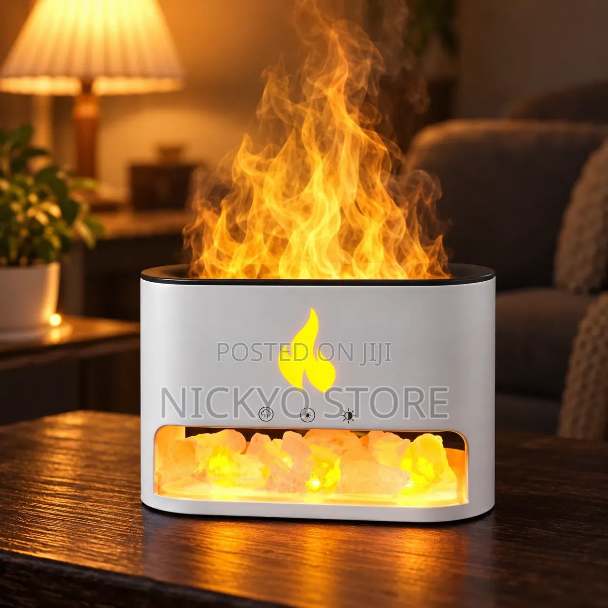 Multicolour Flame-Effect Humidifier