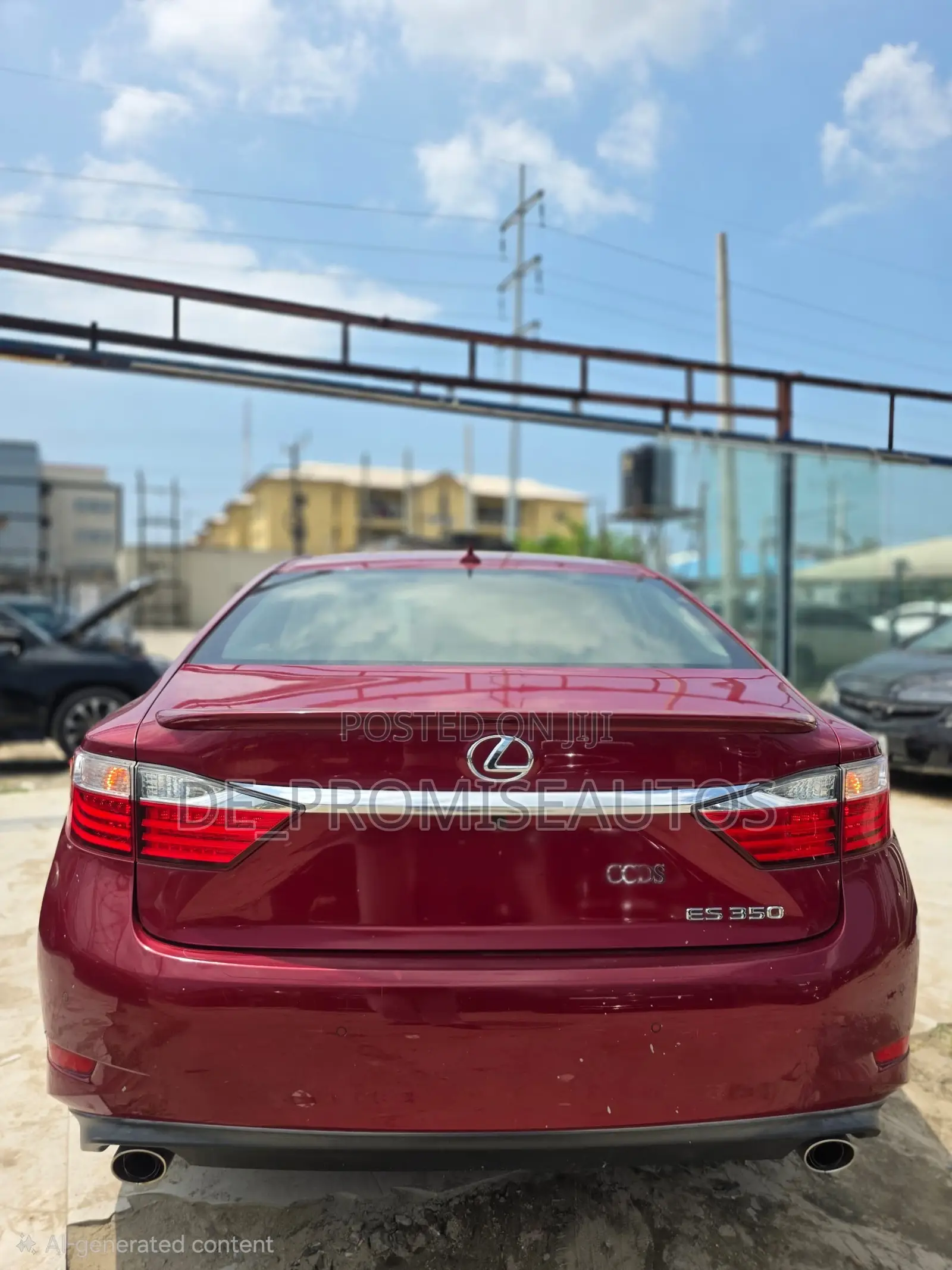 Lexus ES 350 FWD 2014 Red