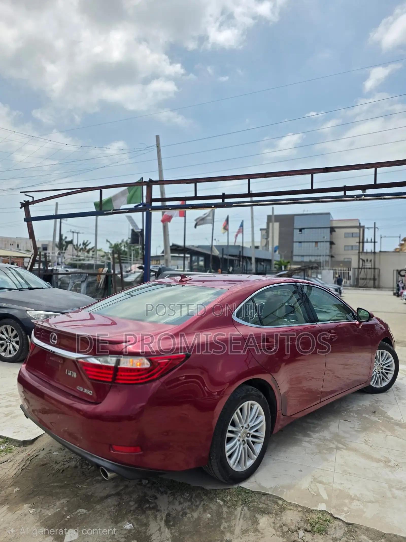 Lexus ES 350 FWD 2014 Red