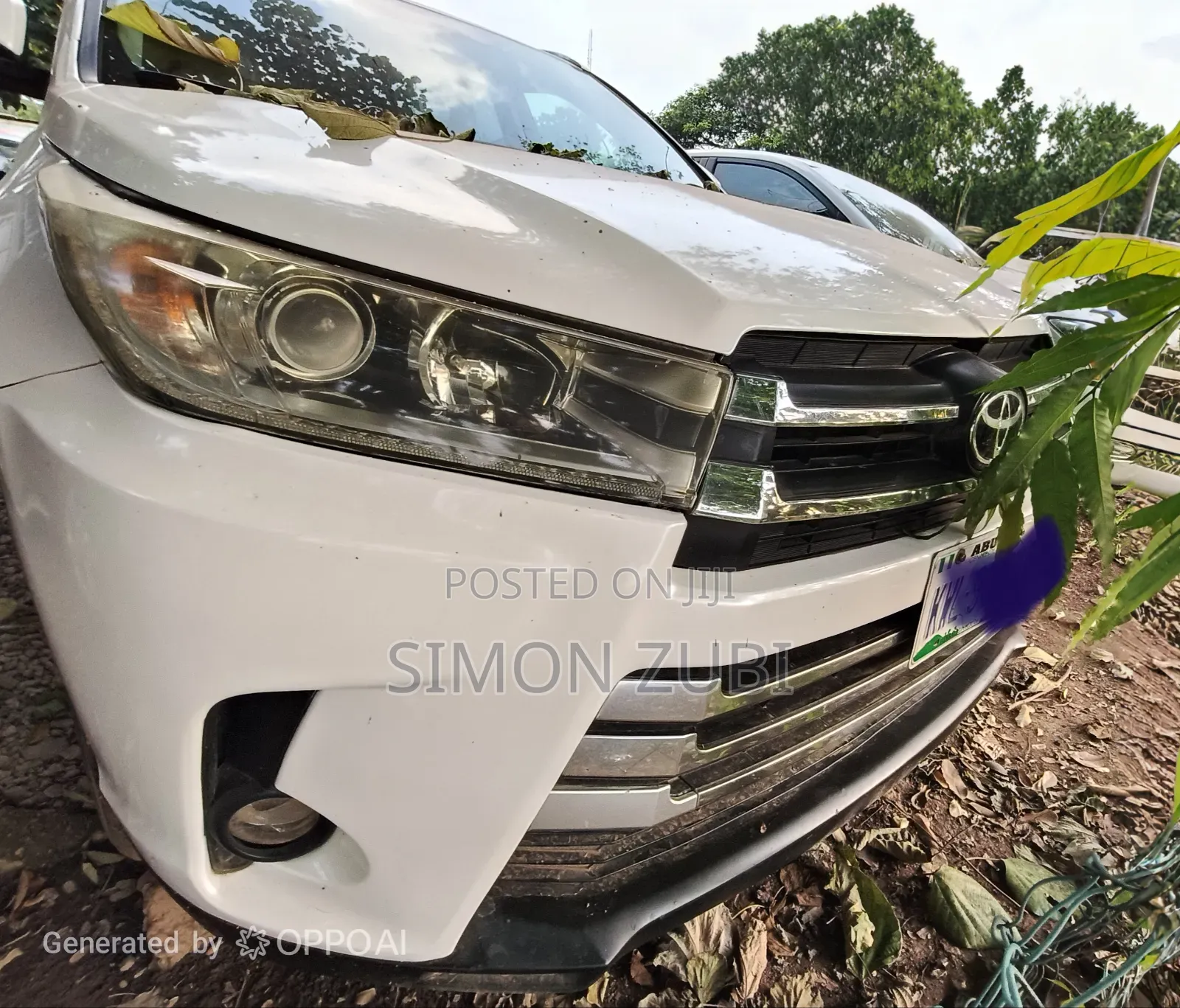 Toyota Highlander XLE 4dr SUV AWD (3.5L 6cyl 6A) 2015 White