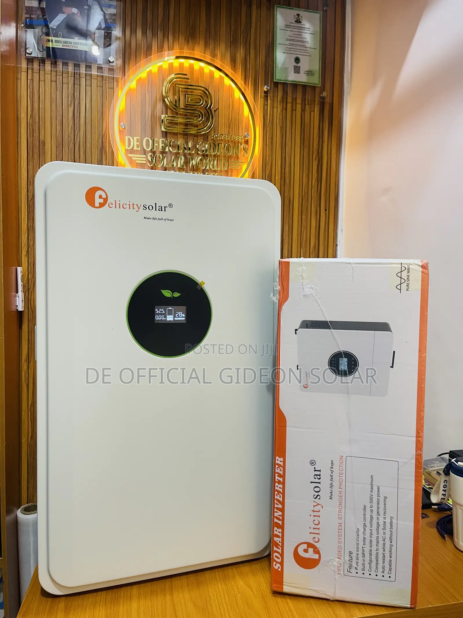 Felicity Brand 5kwh Lithium Battery + 6kva Hybrid Inverter Only 