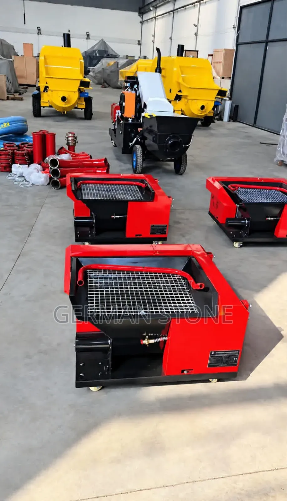 Portable Electric Screw Mini Concrete / Mortar Pump,