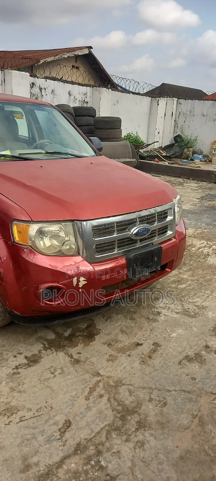 Ford Escape 2008 Orange