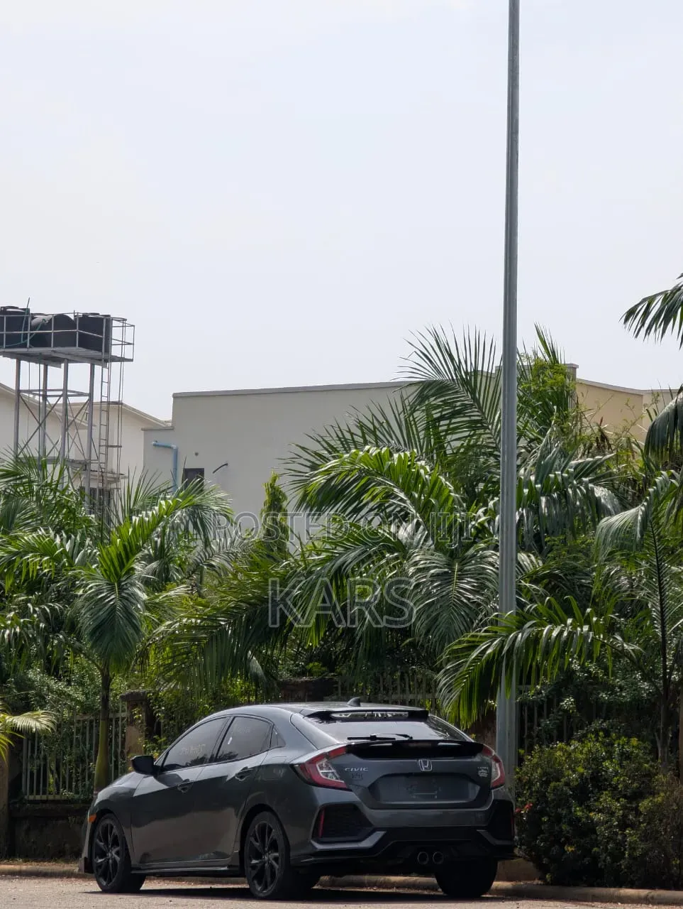 Honda Civic Touring Coupe 2018 Gray