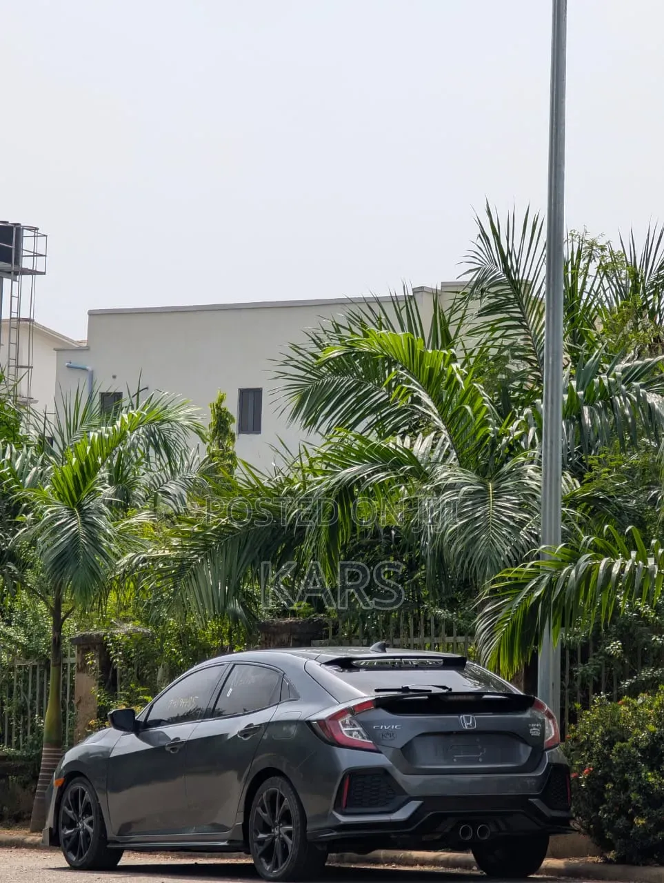 Honda Civic Touring Coupe 2018 Gray