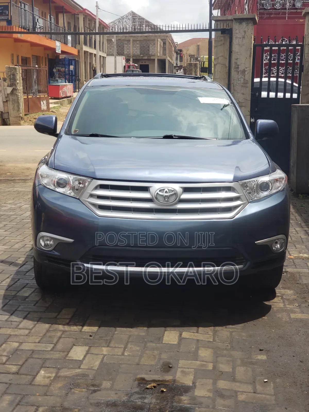 Toyota Highlander 2012 Blue