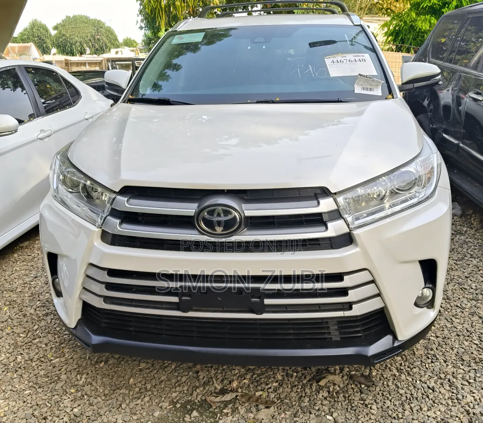 Toyota Highlander Limited 2019 White