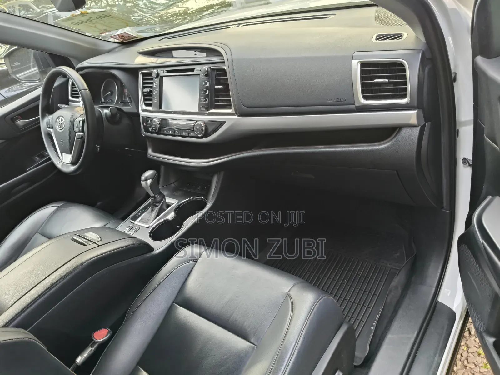 Toyota Highlander Limited 2019 White
