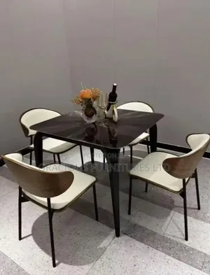 Modern 4-Seater Luxury Dining Set