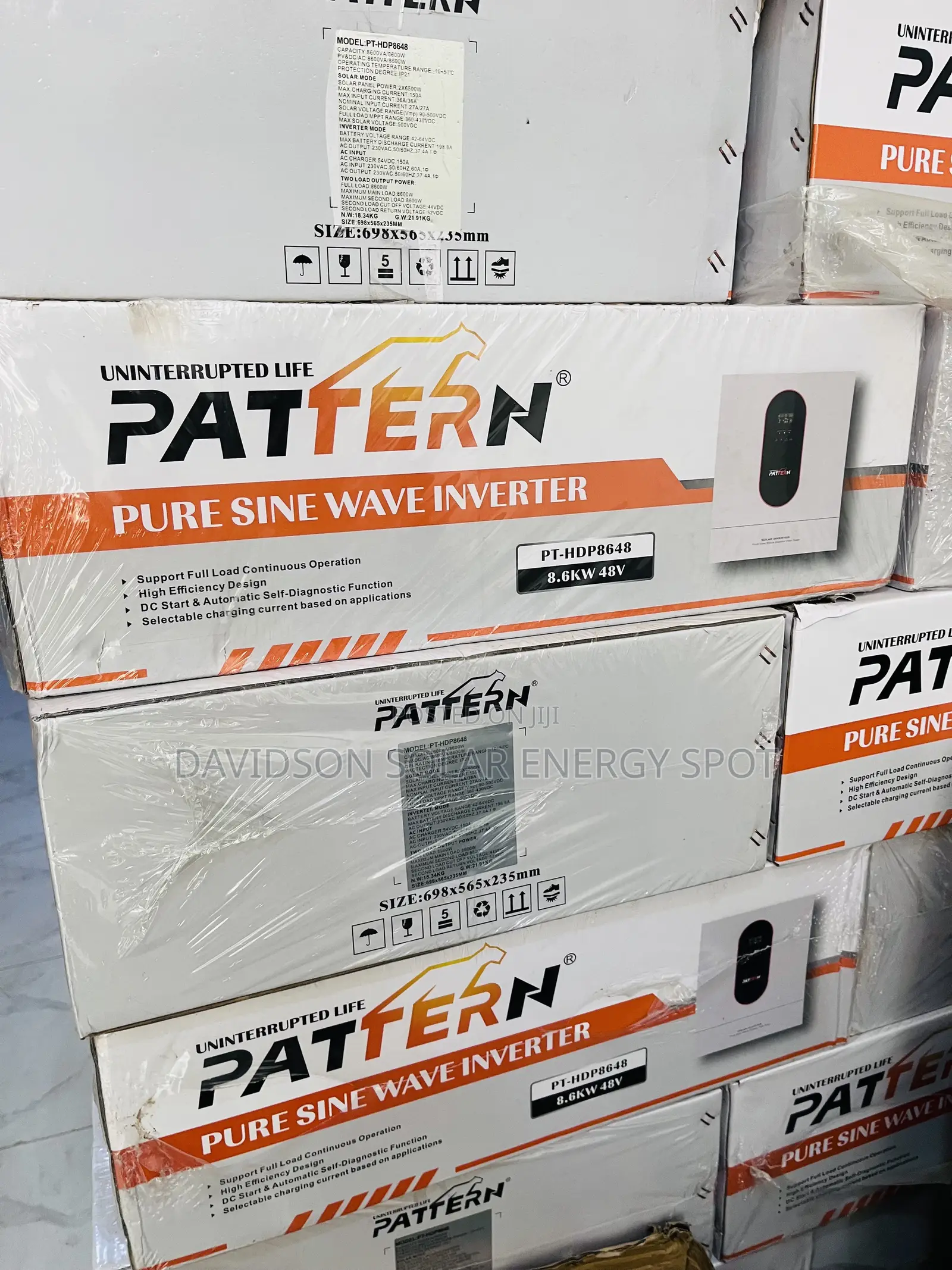 8.6kva 48v Sunfit Hybrid Solar Inverter