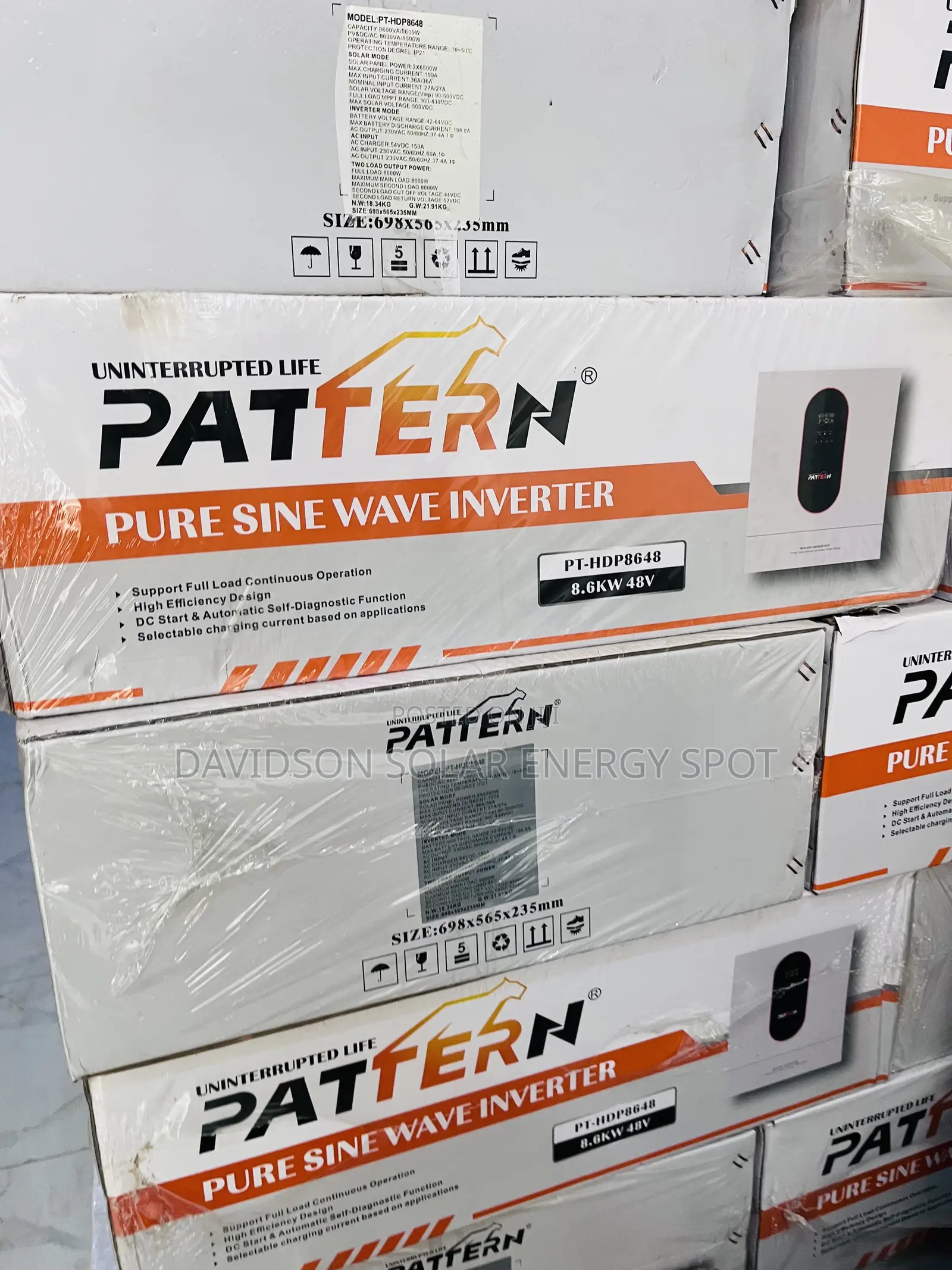 8.6kva 48v Sunfit Hybrid Solar Inverter