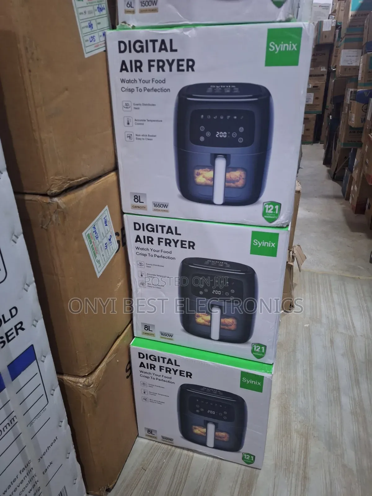 Syinix 8L Digital Air Fryer- Healthy Multipurpose Air Fryer