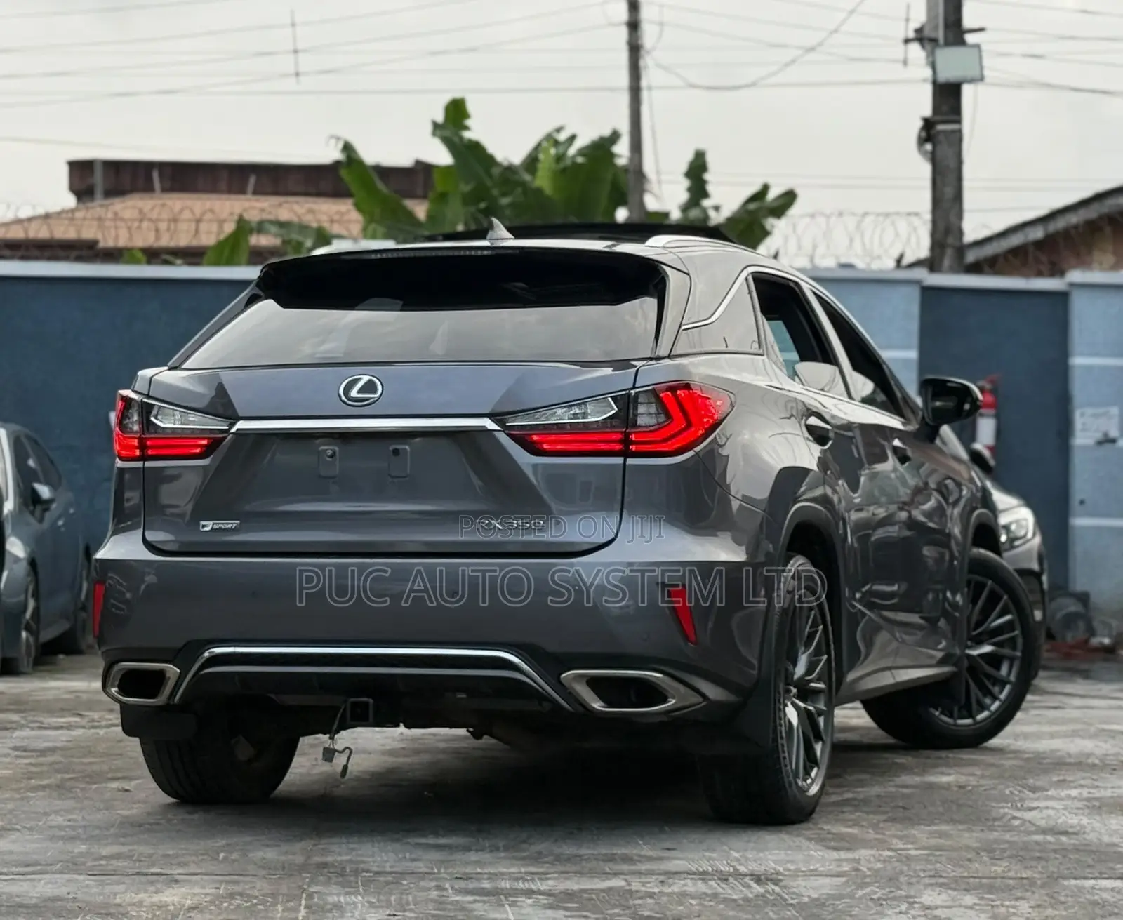 Lexus RX 350 F Sport AWD 2018 Gray