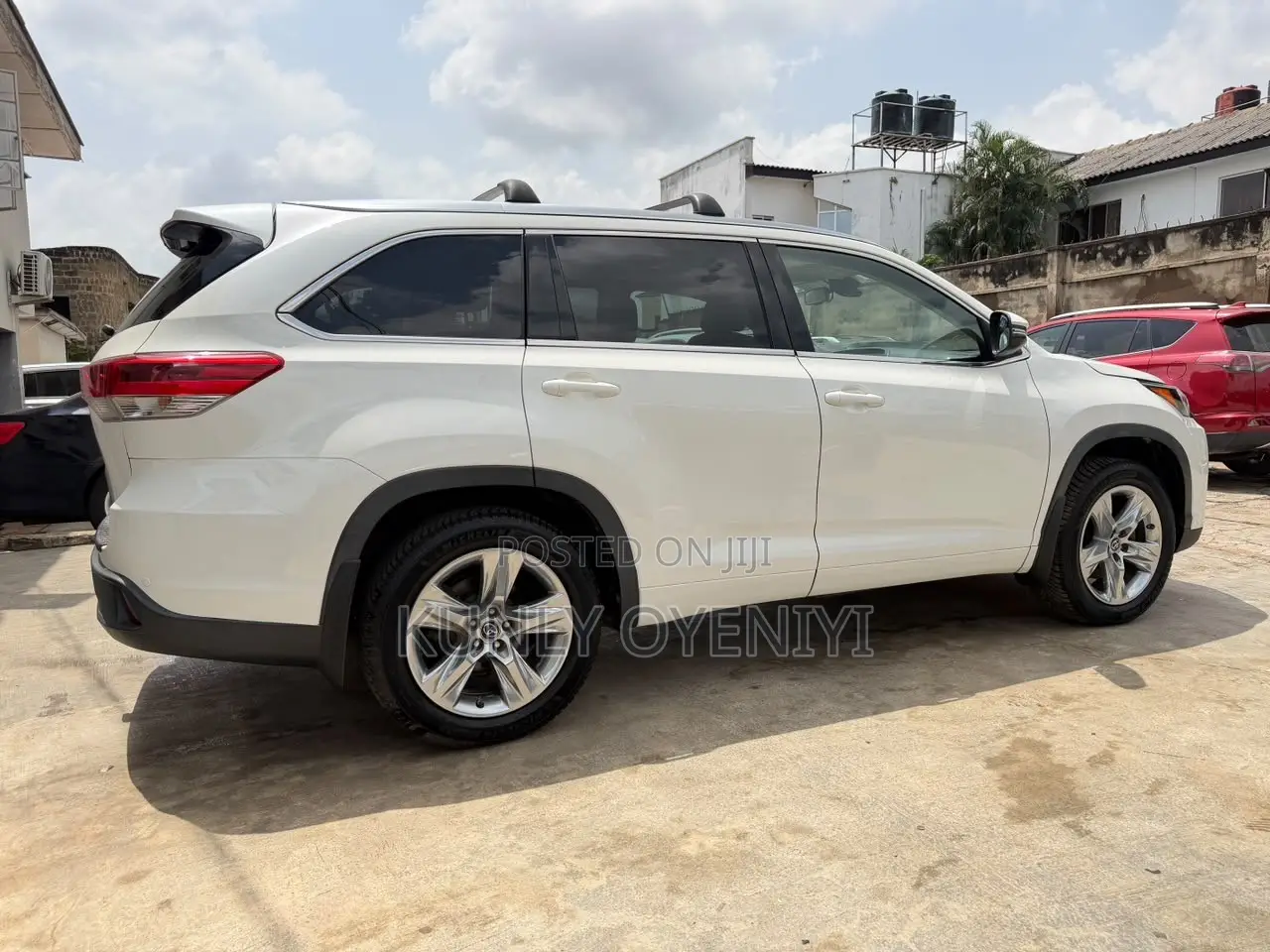 Toyota Highlander Limited V6 4x4 (3.5L 6cyl 6A) 2016 White