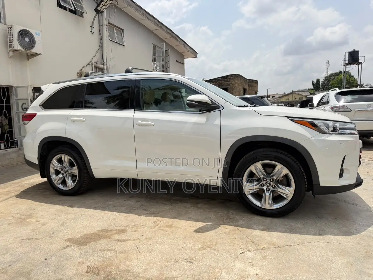 Toyota Highlander Limited V6 4x4 (3.5L 6cyl 6A) 2016 White