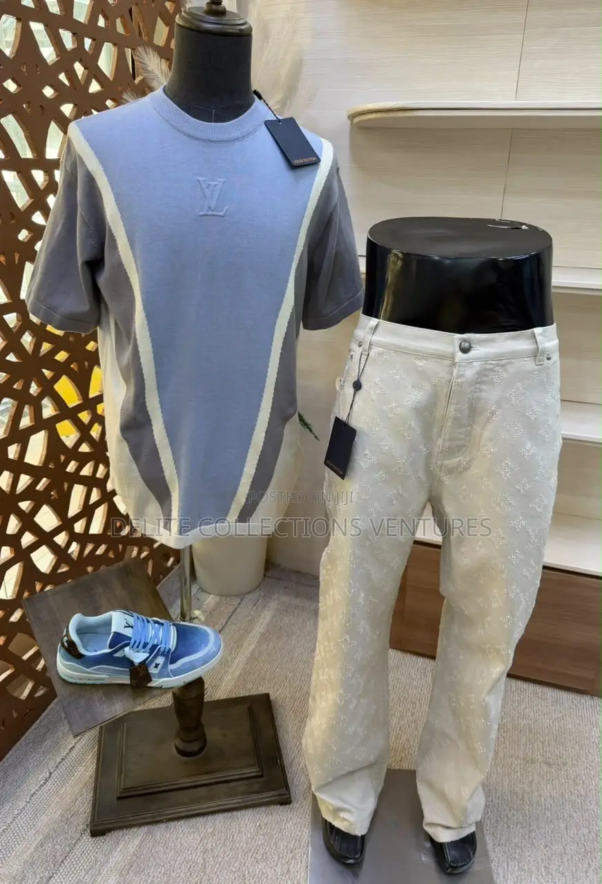 *Blue Louis Vuitton Top Available in Store M —— XXL