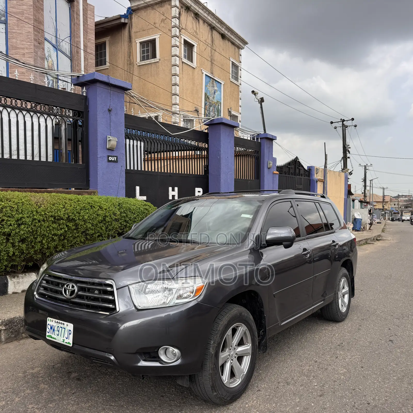 Toyota Highlander Base 2010 Gray