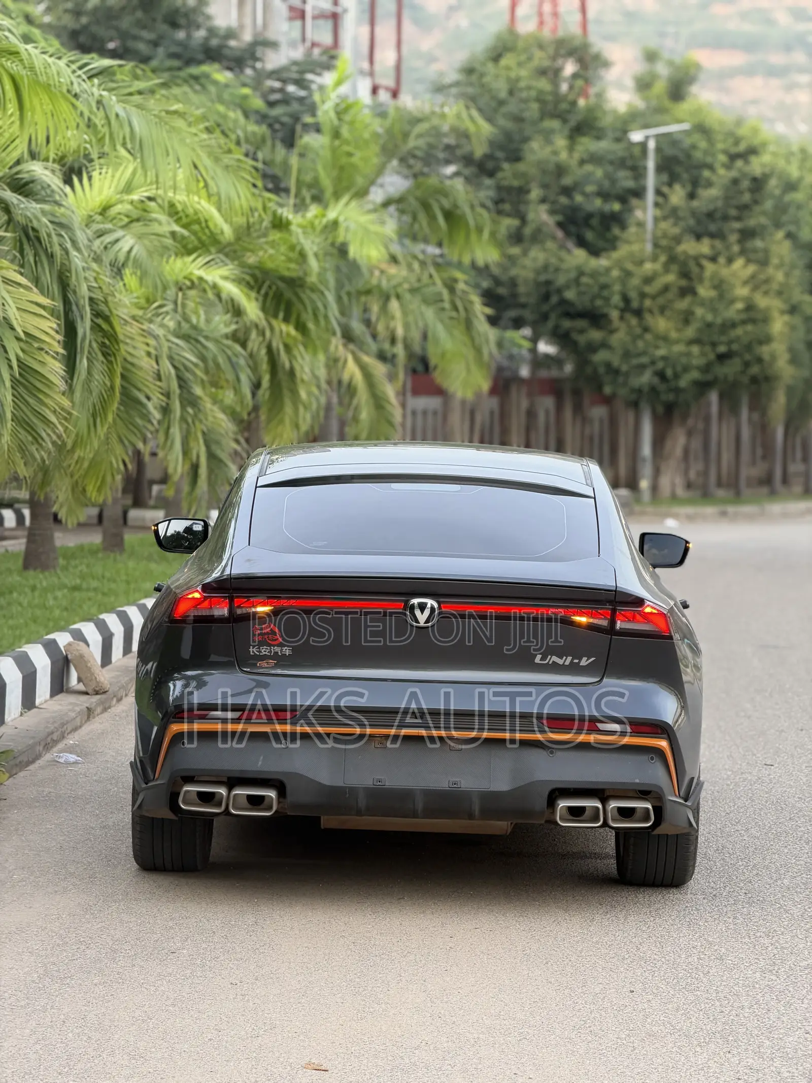New Changan UNI-V 2025 Gray