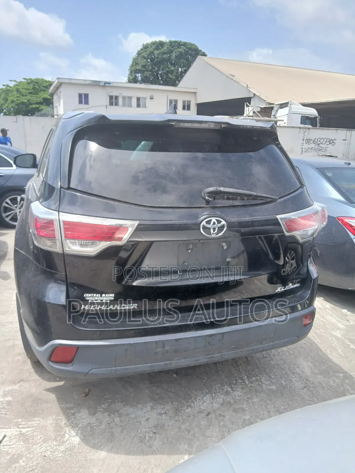 Toyota Highlander 2015 Black