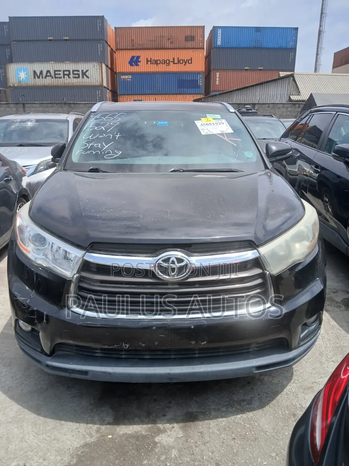Toyota Highlander 2015 Black