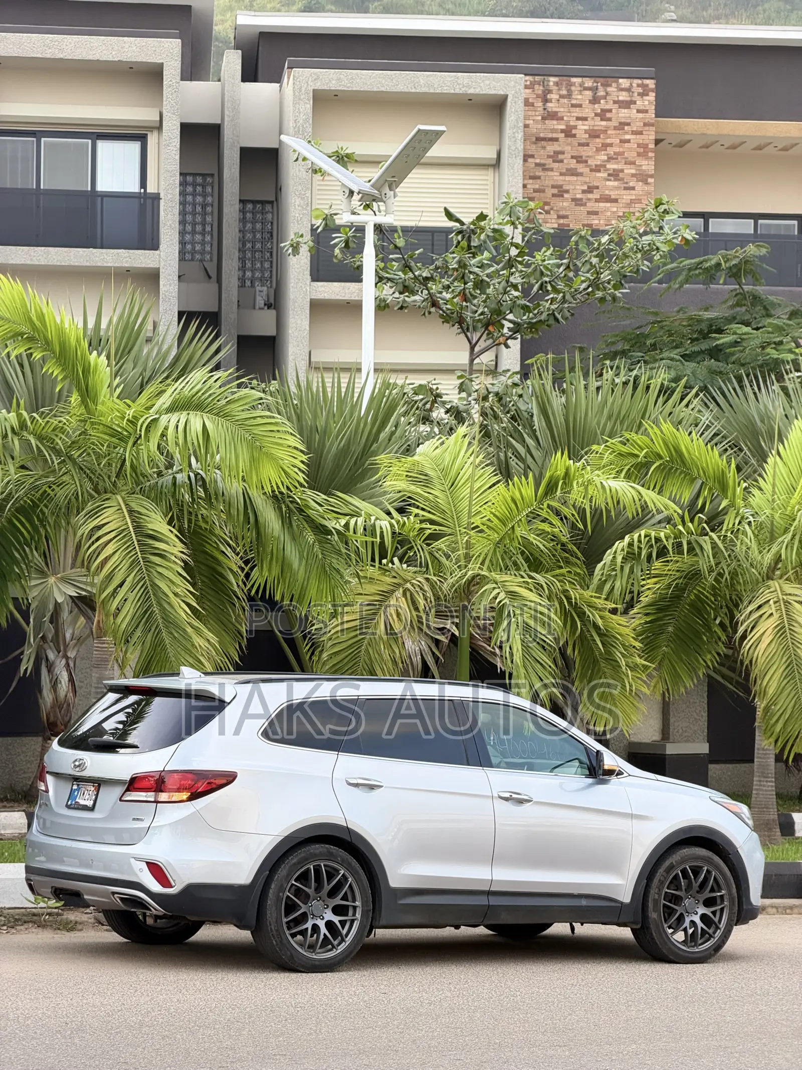 Hyundai Santa Fe SE Ultimate AWD 2017 Silver
