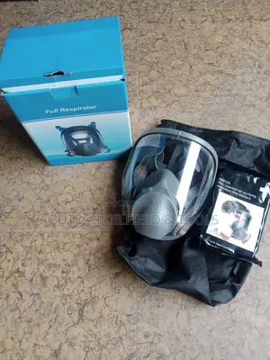 Full Face Respirator Mask With Filter Cartridge