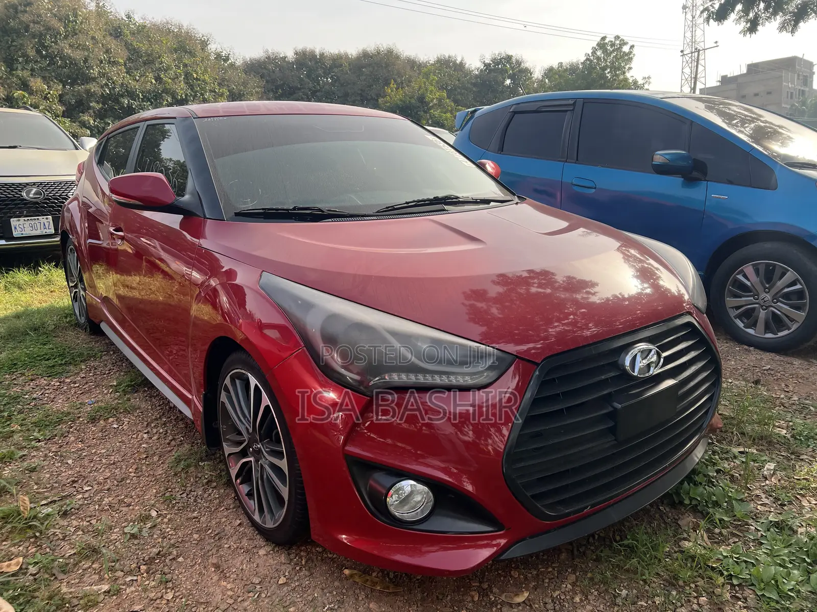 Hyundai Veloster 2015 Red