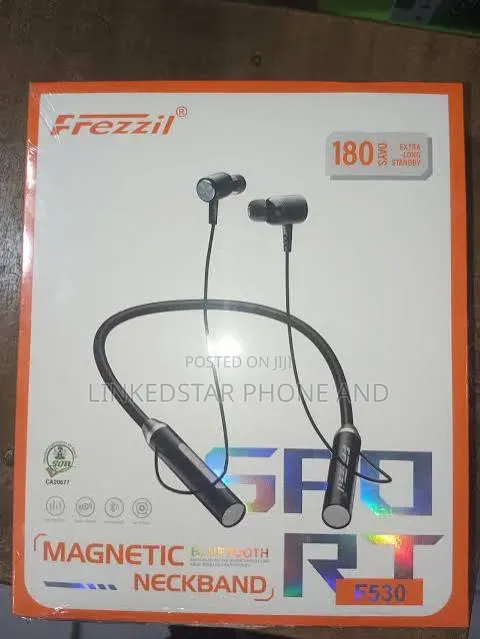 Frezzil Magnetic Bluetooth Neckband Wireless Earphones.