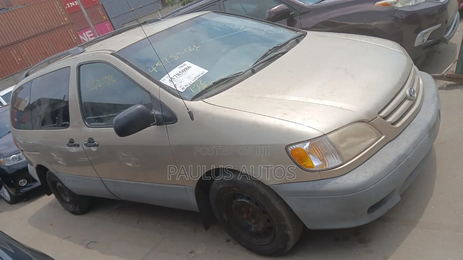 Toyota Sienna 2001 Gold