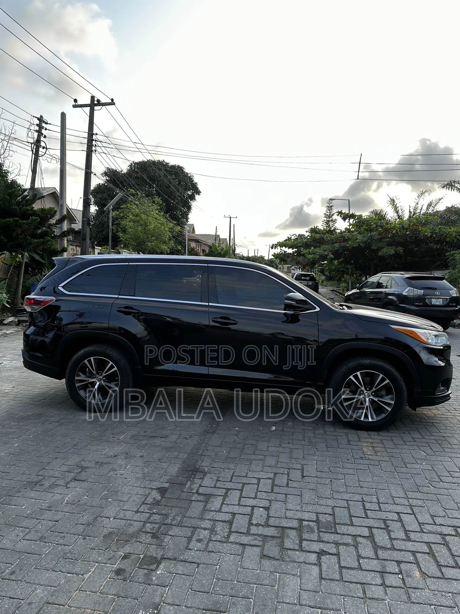 Toyota Highlander XLE V6 4x2 (3.5L 6cyl 6A) 2016 Black