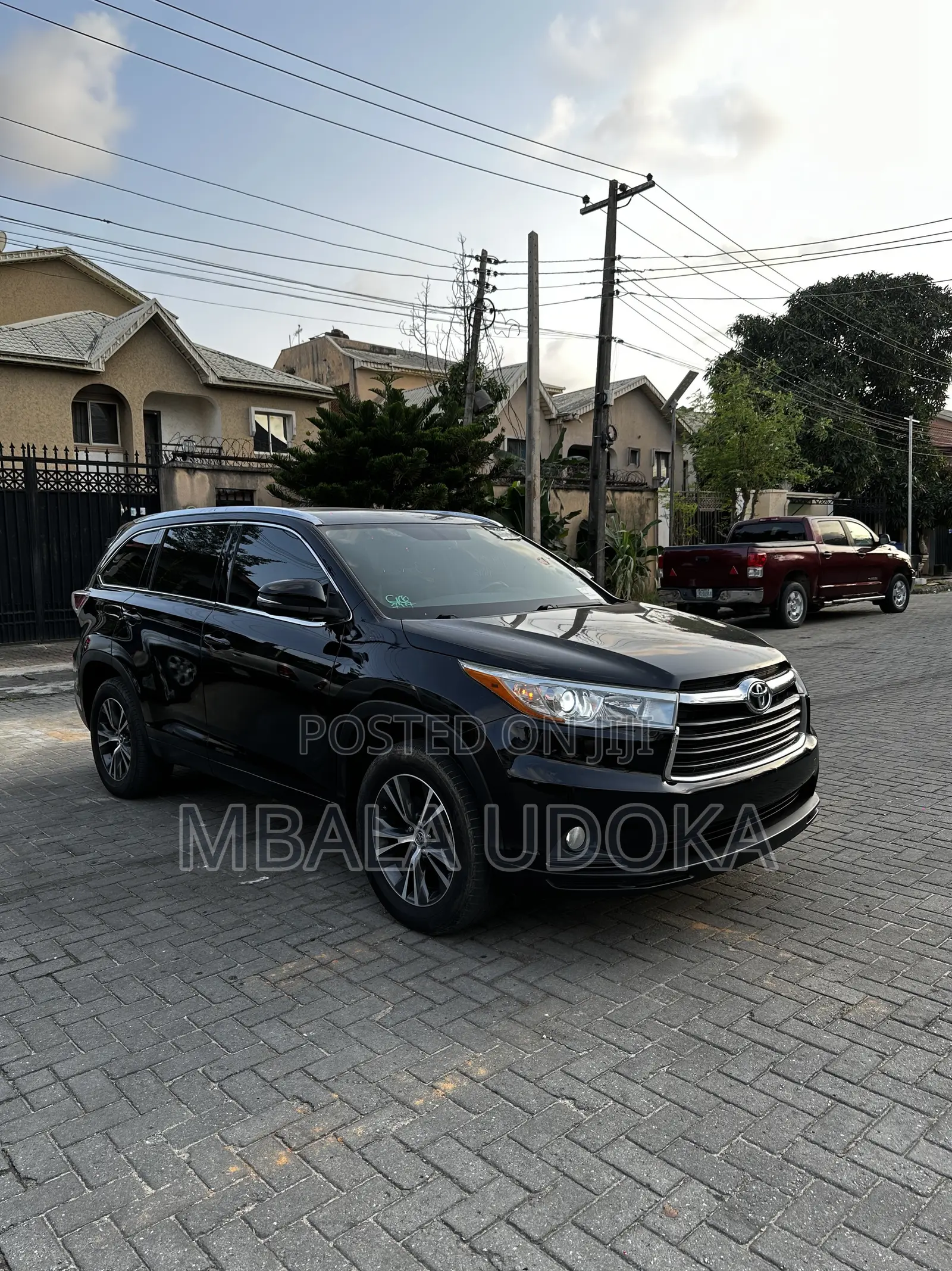 Toyota Highlander XLE V6 4x2 (3.5L 6cyl 6A) 2016 Black