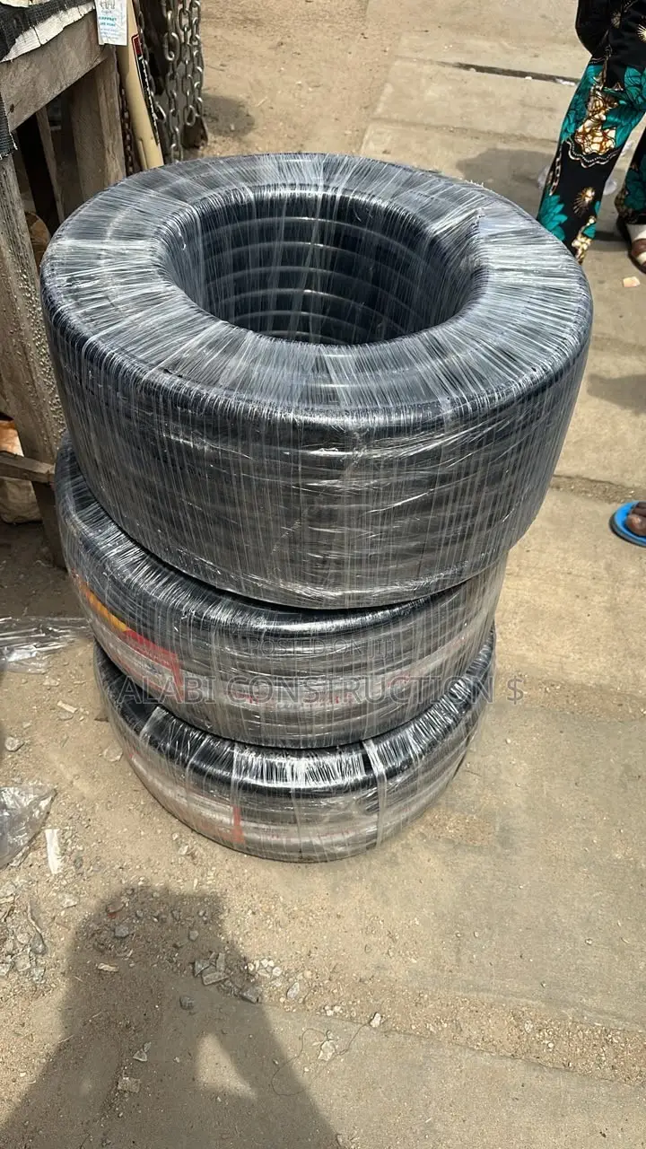 Black Thick Water Hose 1 Inch