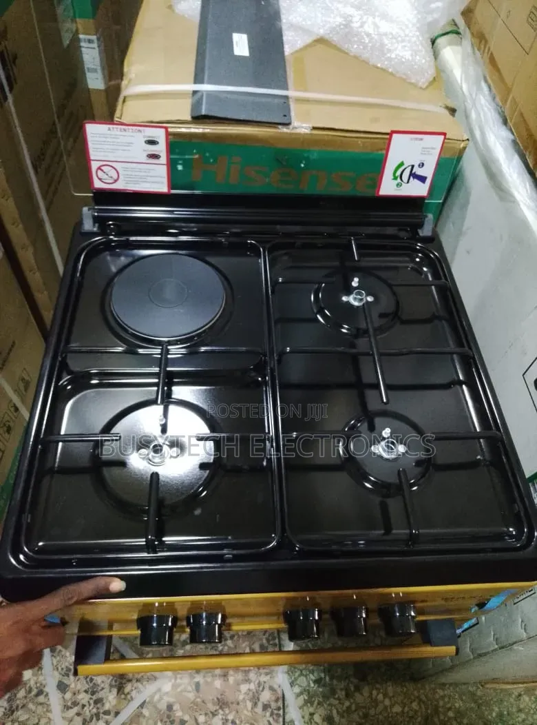Maxi 3 Gas Cooker With Electric Hot Plate and Oven
