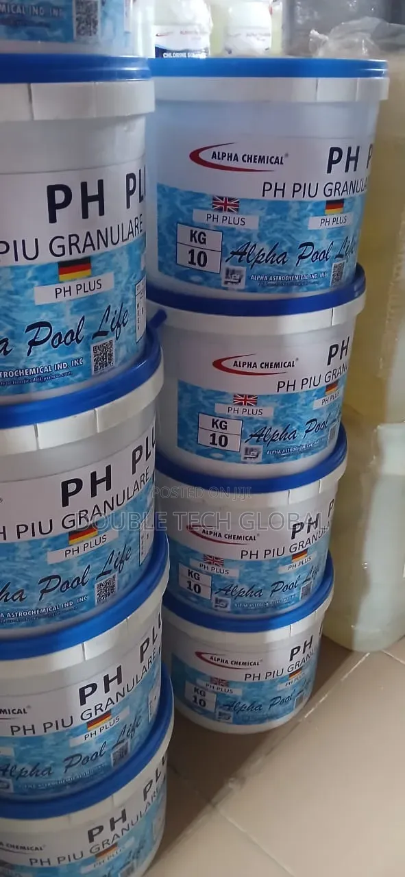 PH Plus Granular - PH Piu Granulare for Swimming Pool - 10KG Bucket