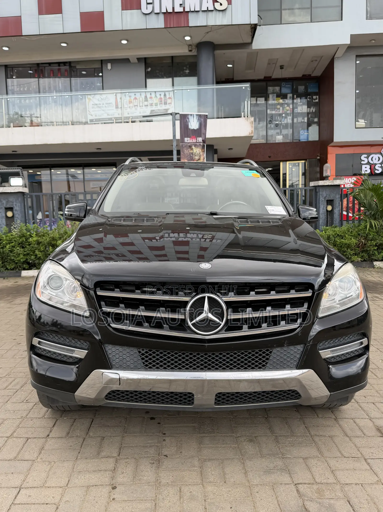 Mercedes-Benz M Class ML 350 4Matic 2013 Black