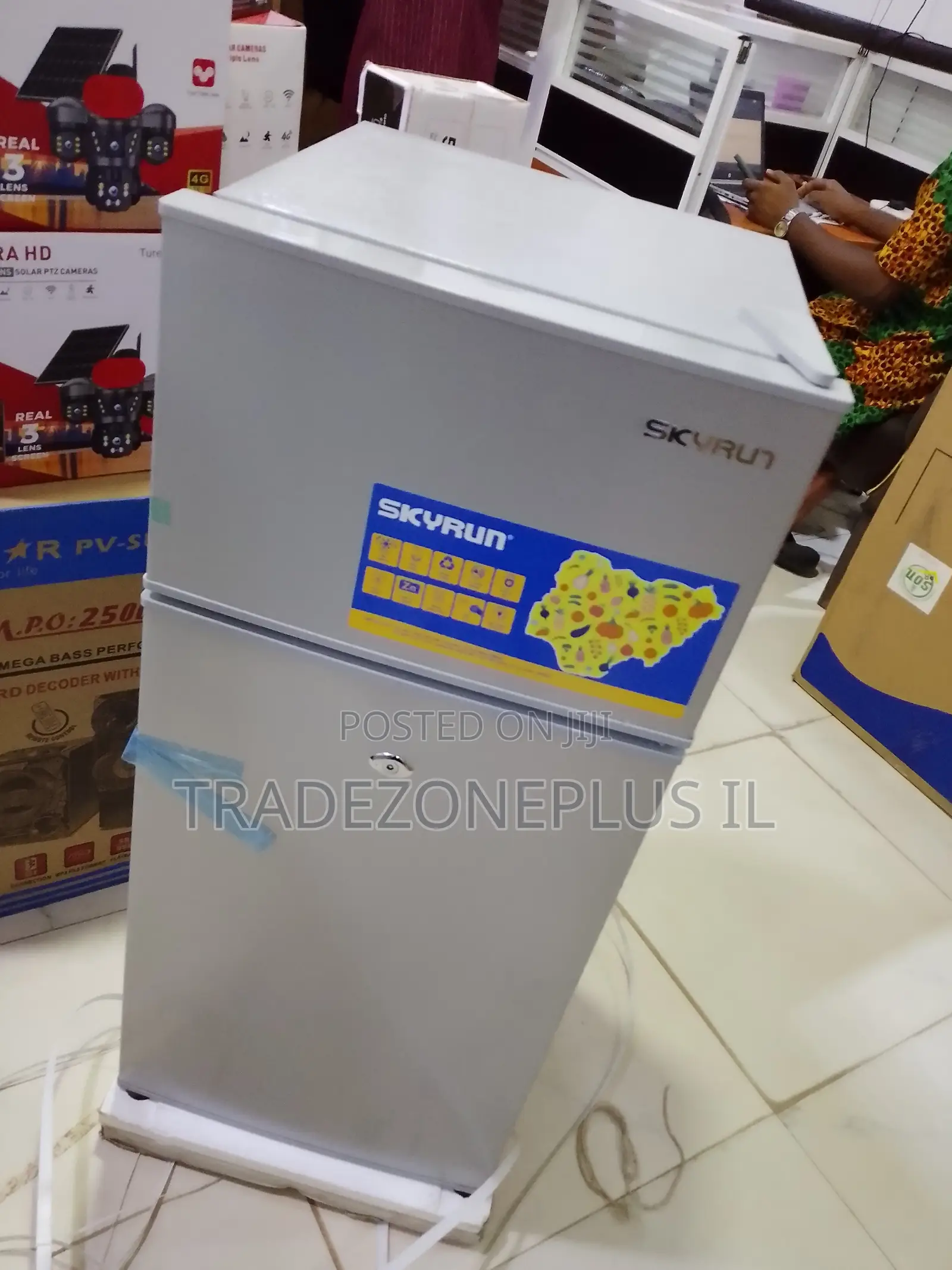 Budget-Friendly Skyrun 108L Fridge for Daily Use