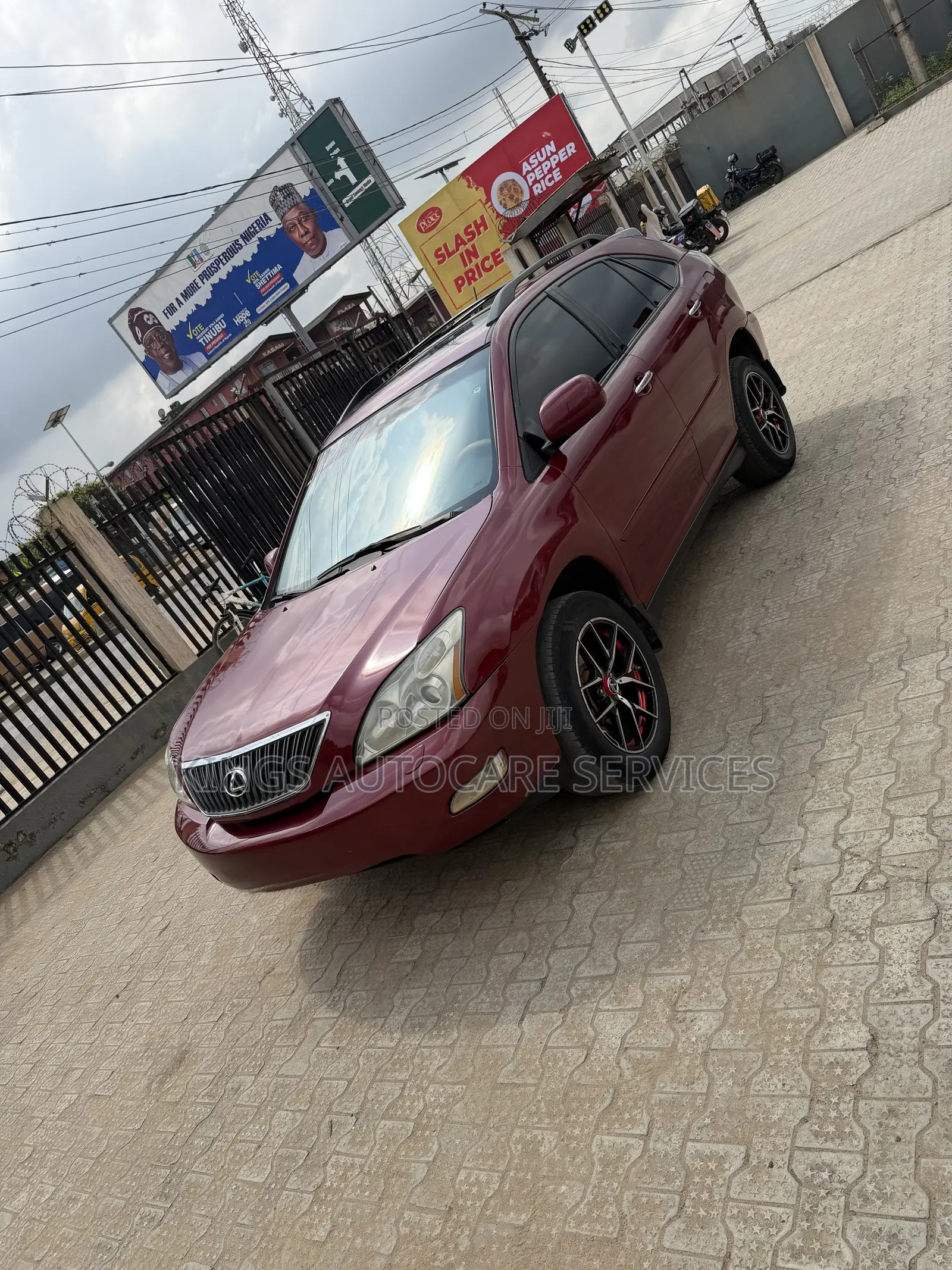 Lexus RX 350 2008 Red