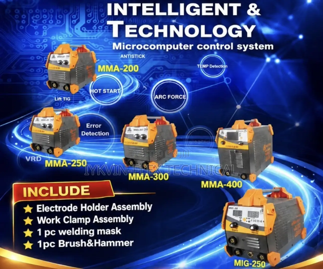Intelligent Technology GOLDEN House MIG 250 Gasless