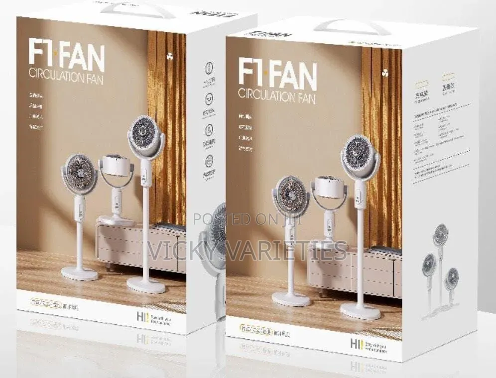 Rechargeable Rotating Standing Fan