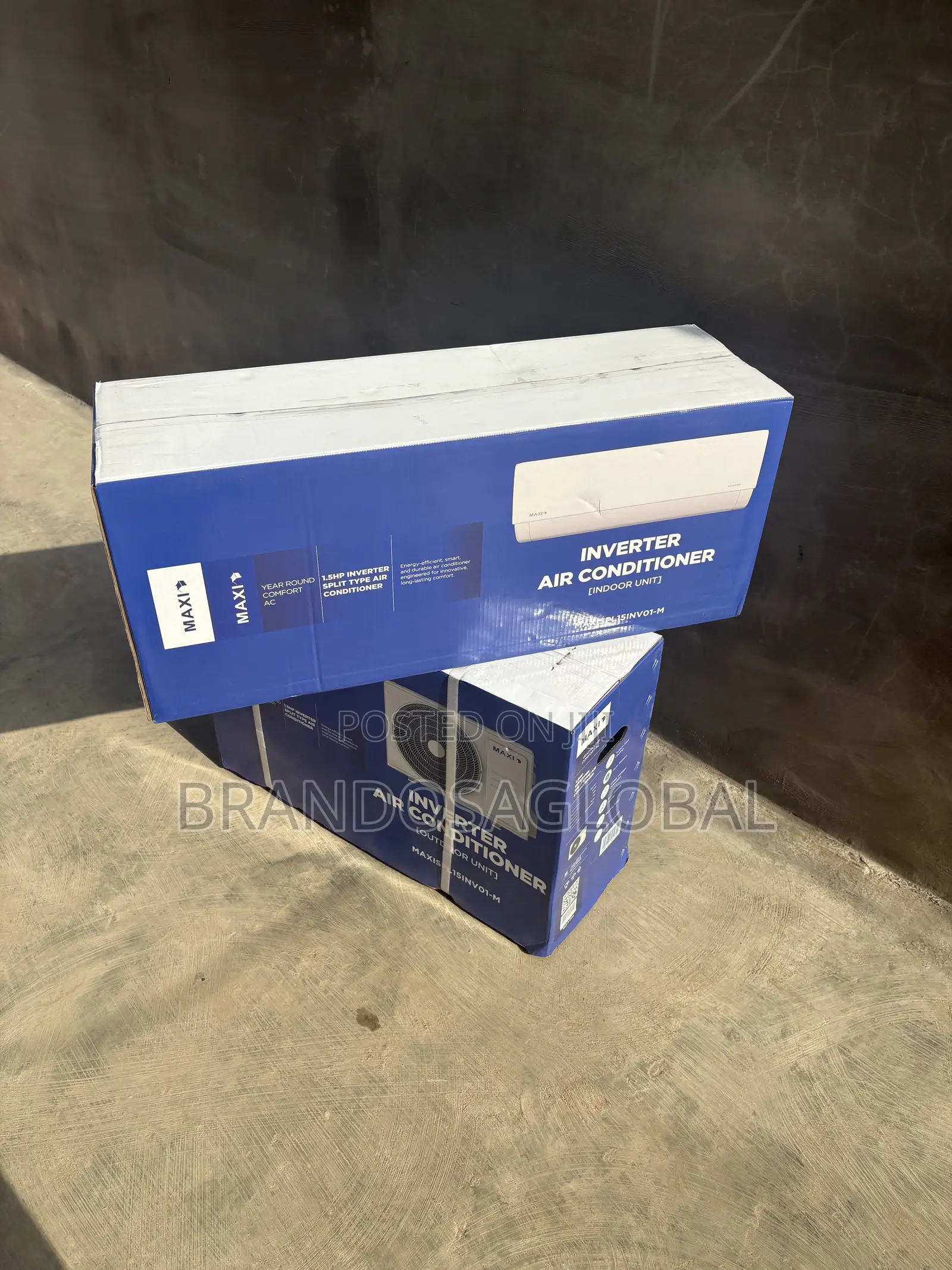 Maxi 1.5HP Inverter Air Conditioner MAXISPL15INV01-M