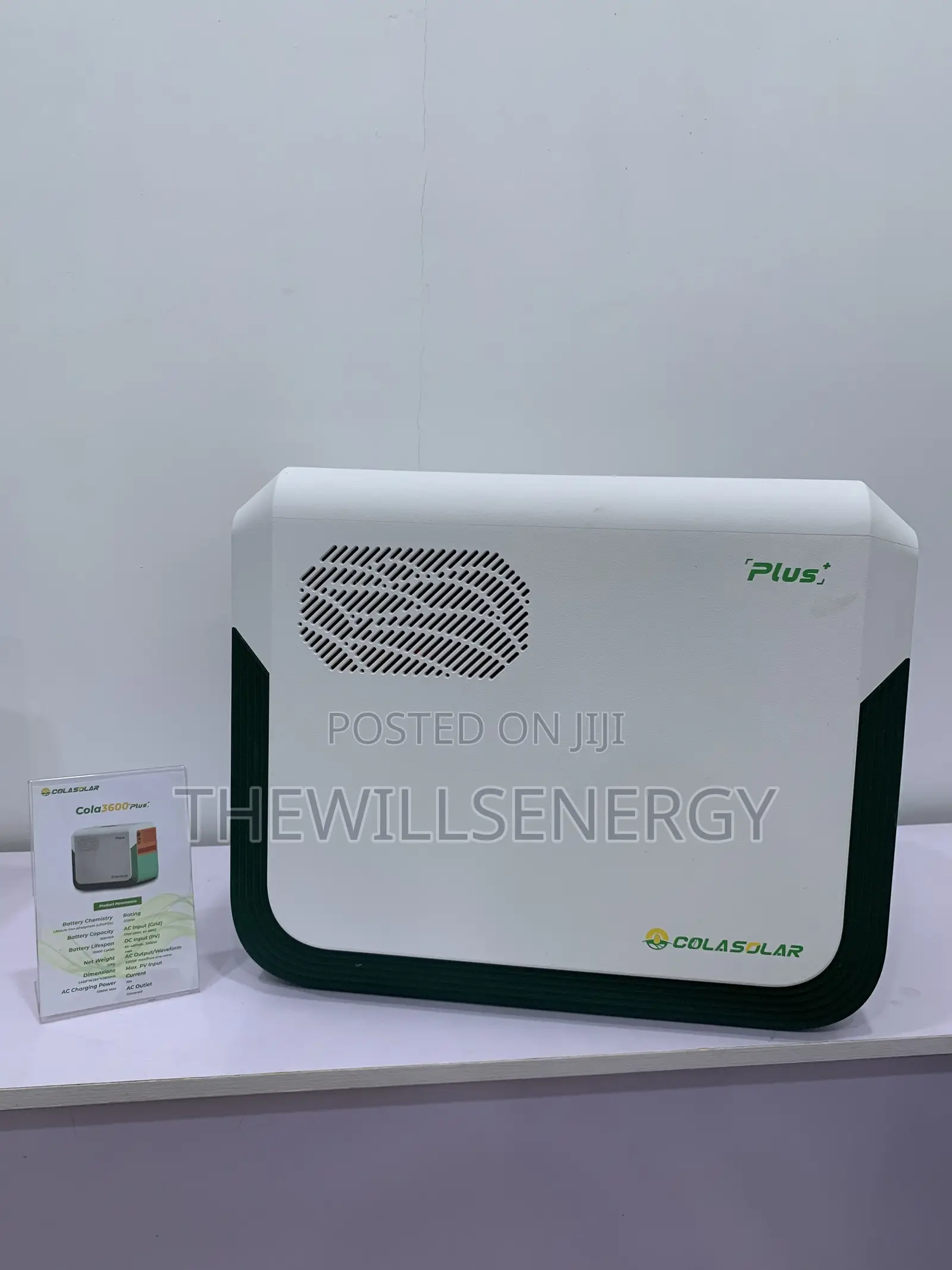 Cola1000plus 1kWh Solar Power Generator