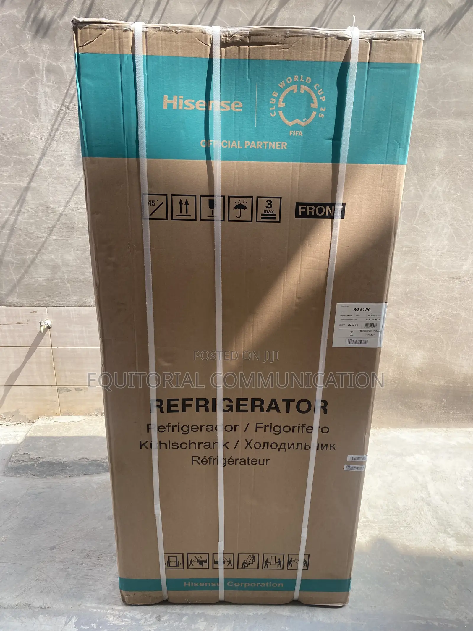 Hisense RQ-54WC 392L Four-Door Inverter Refrigerator